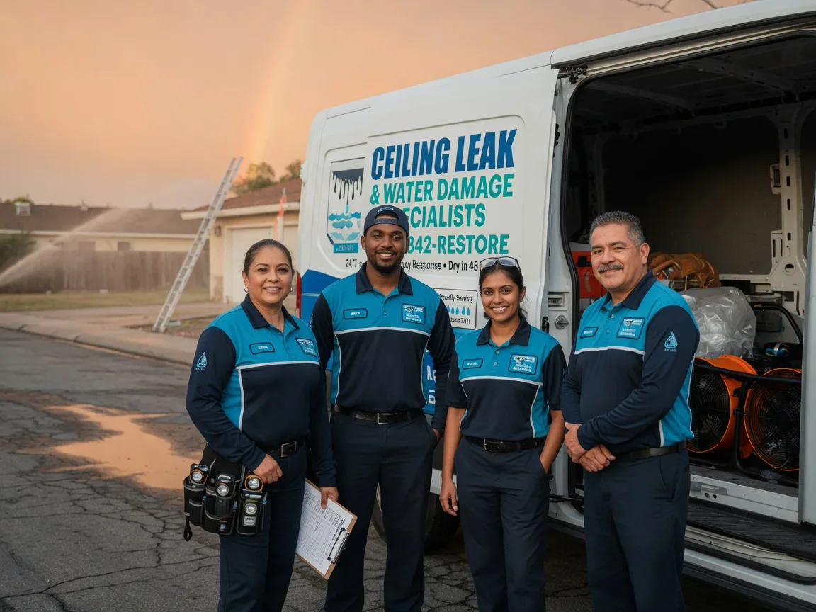 Ceiling Leak Cleanup company in Everson, PA
