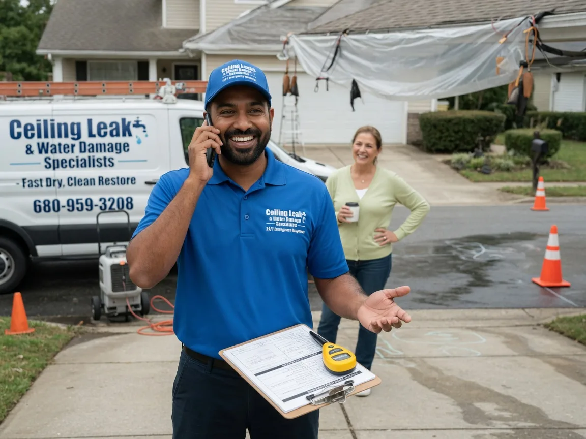 Ceiling Leak Cleanup Everson, PA FAQs